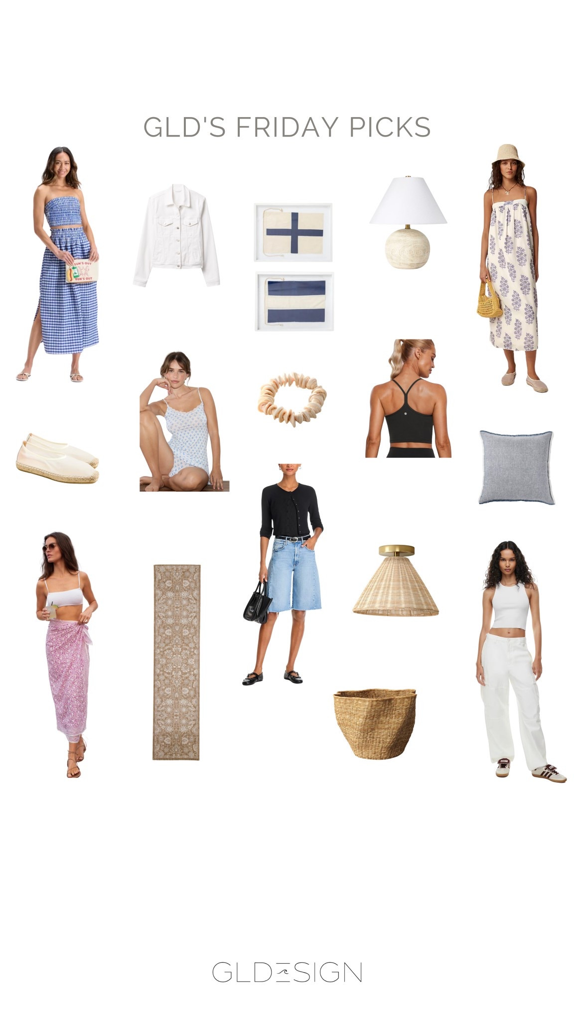 GLDESIGN Friday Picks 
#GLDESIGN # LTKsummeroutfits #LTKdresses #LTKdecor #LTKlighting 

#LTKShoeCrush #LTKStyleTip #LTKHome