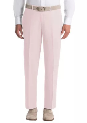 Lauren Ralph Lauren Men's Solid Pink Linen Suit Separate Pants, 33 x 30 | Belk