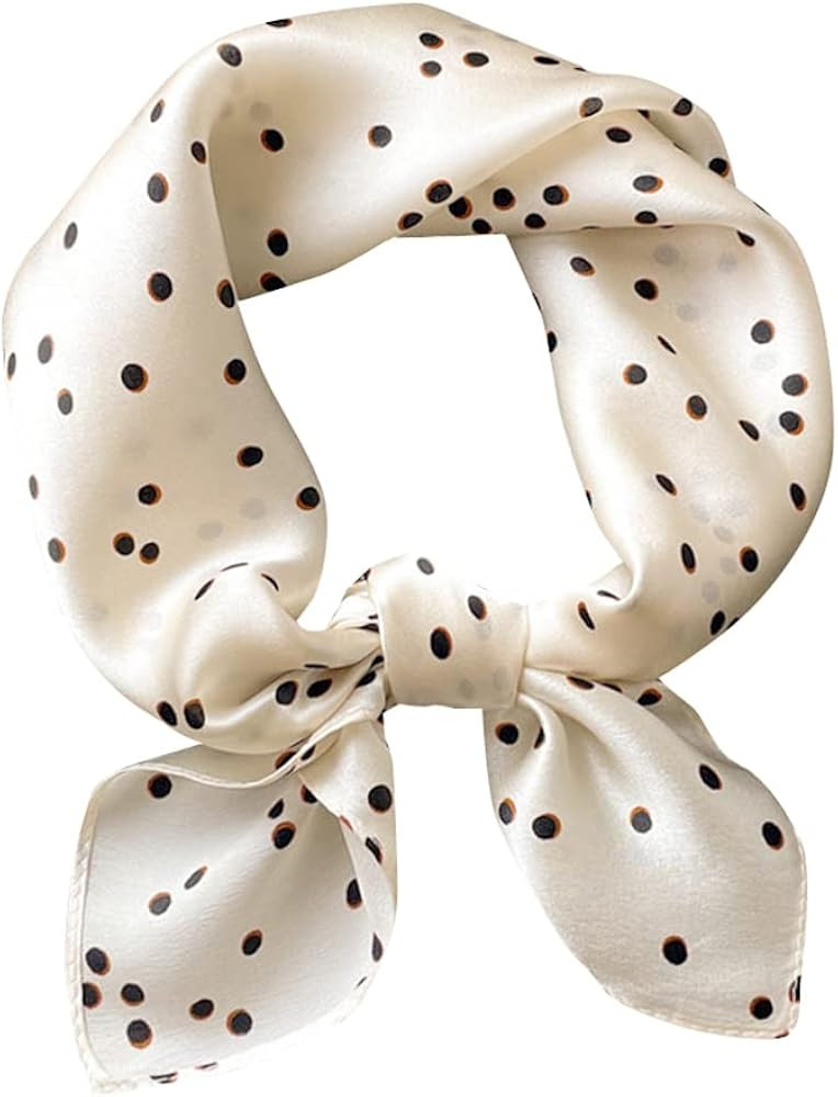 MEISEE Mulberry Silk Scarfs Women Small Square Scarf 21" x 21" Breathable Lightweight Neckerchief... | Amazon (US)