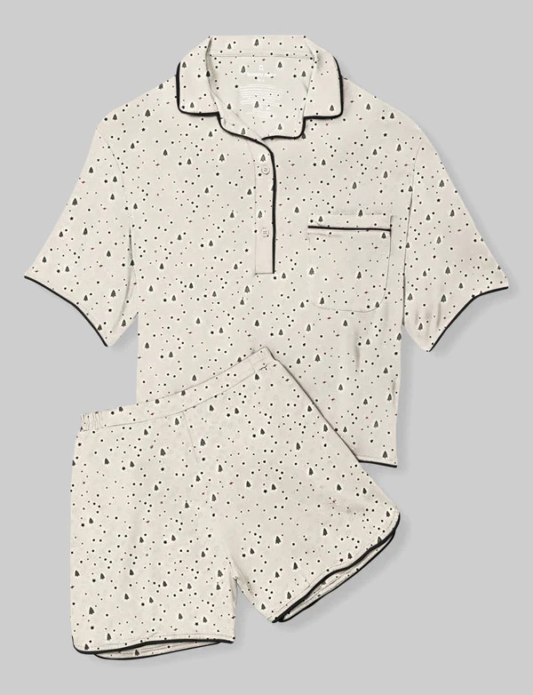 Women's Downtime Pajama Top & Short Set | Tommy John