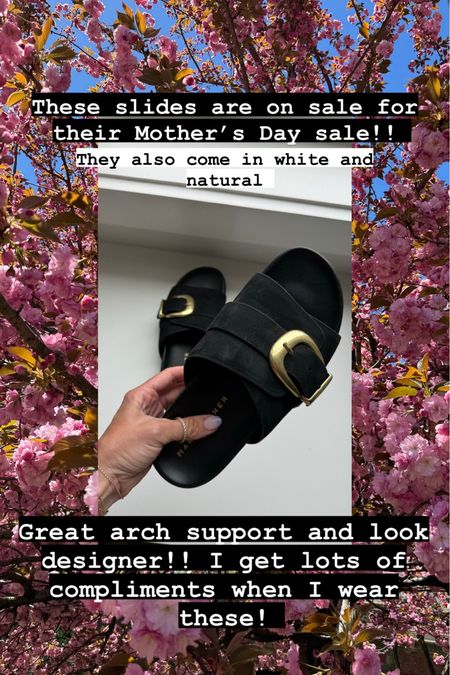 Slides on sale for Mother’s Day! 
