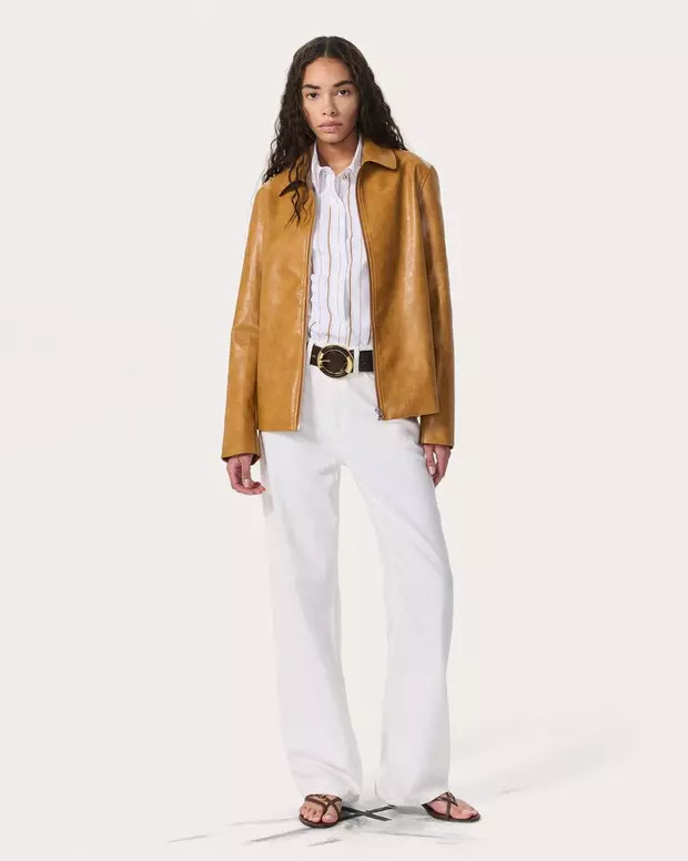 Jordie Faux Leather Jacket | rag & bone