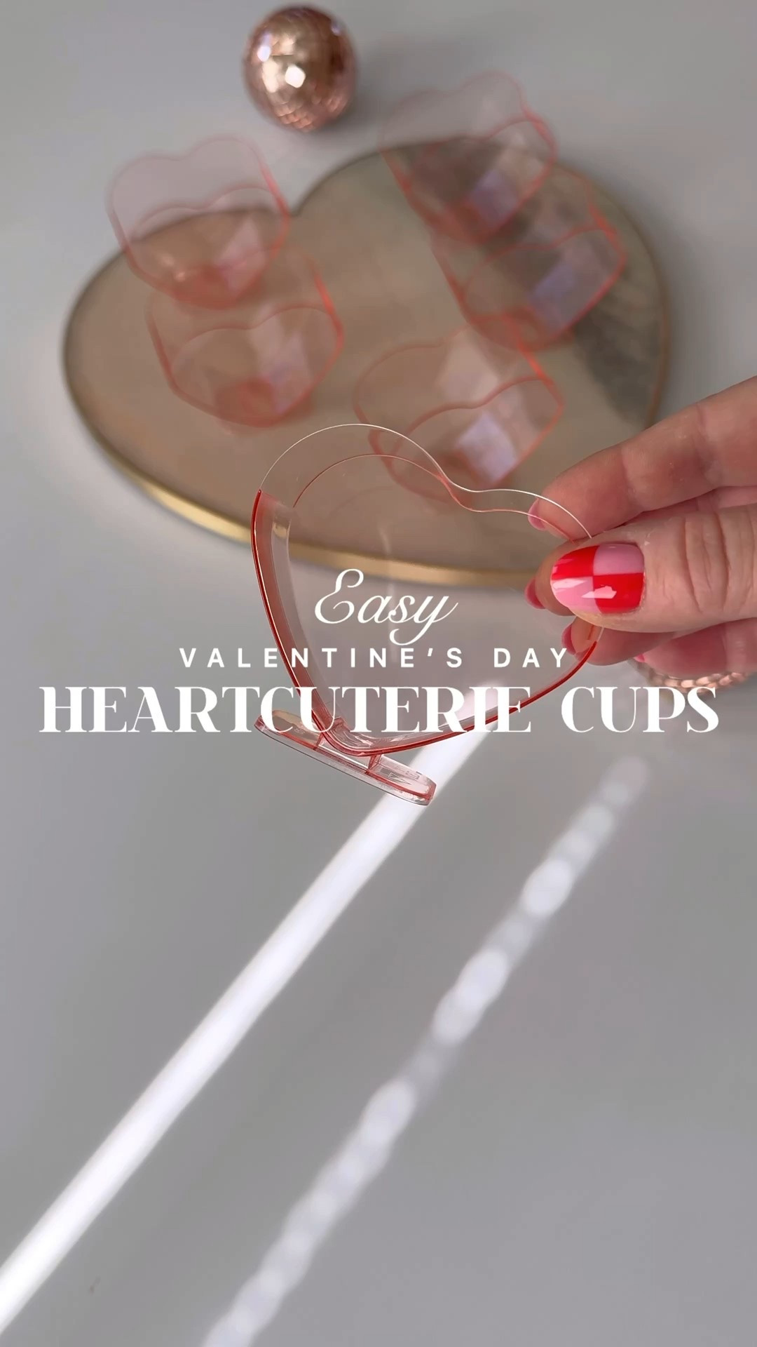 Valentine’s Day Charcuterie Cups 