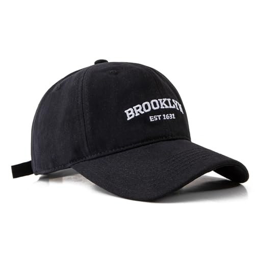 Generic Vintage Baseball Cap, Unisex Soft Unstructured Embroidered Baseball Hat Cotton Trucker Hat Golf Dad Hat Adjustable-Black | Amazon (US)