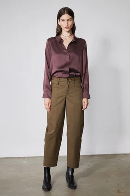 The Slouchy Soft Twill Pants | Ruti