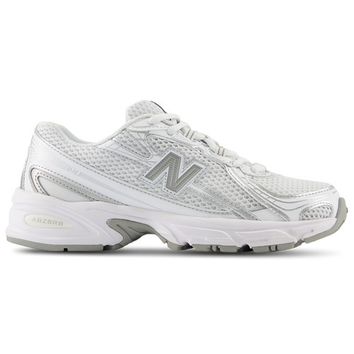 New Balance Boys New Balance 740 - Boys' Grade School Shoes White/Silver Size 07.0 | Foot Locker (US)