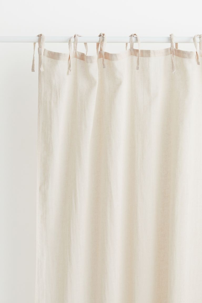 2-pack Linen-blend Curtains | H&M (US + CA)