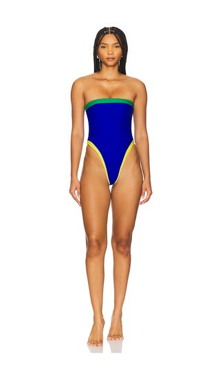 Rio One Piece in Multi Blue | Revolve Clothing (Global)
