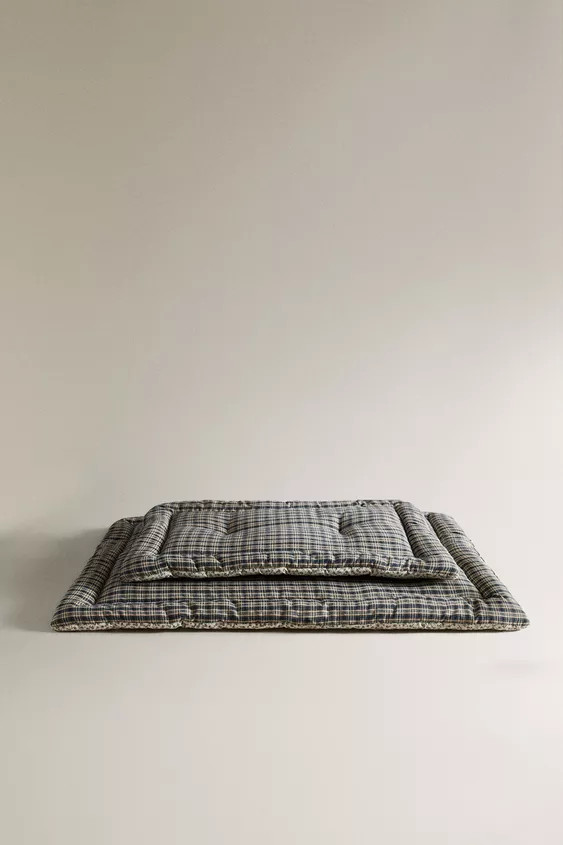 GINGHAM PET BED | Zara US