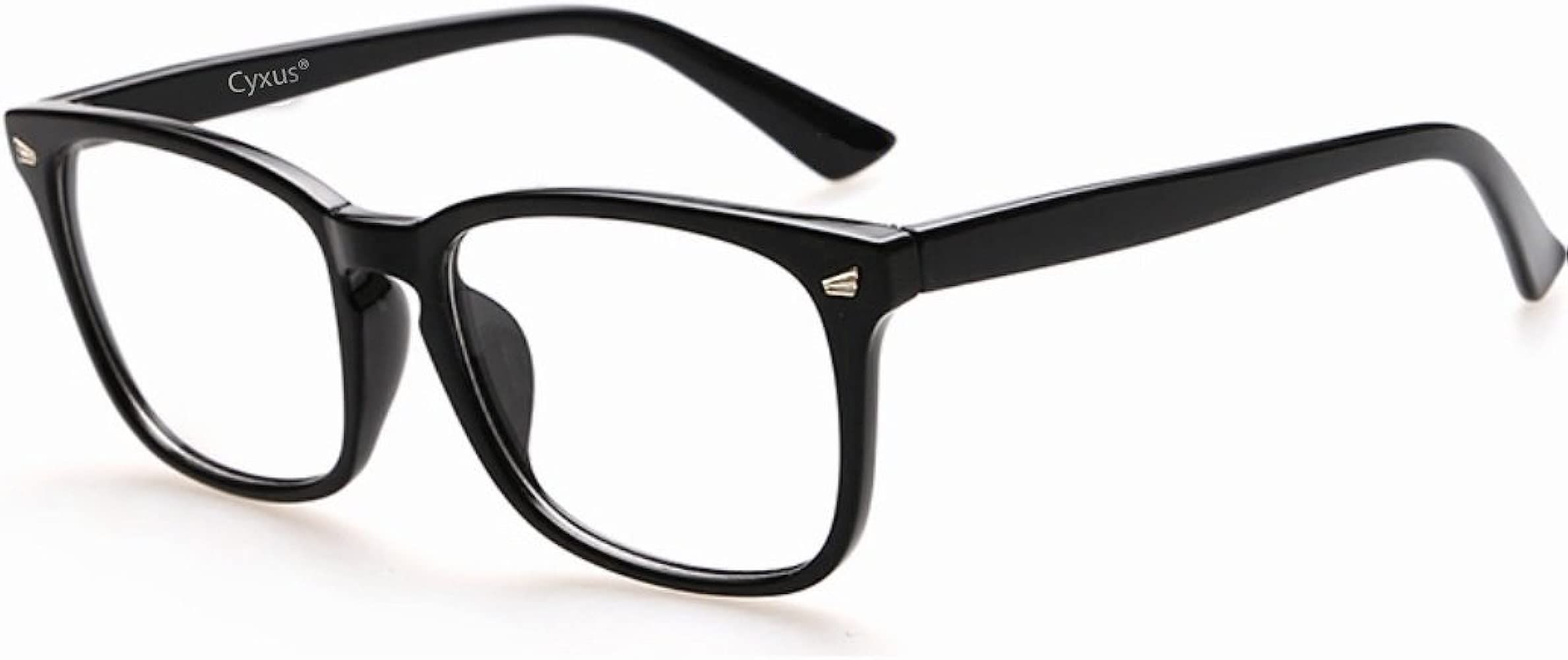 Blue Light Blocking Glasses Square Computer Eyewear Clear Lens Eyeglasses Frame | Amazon (US)