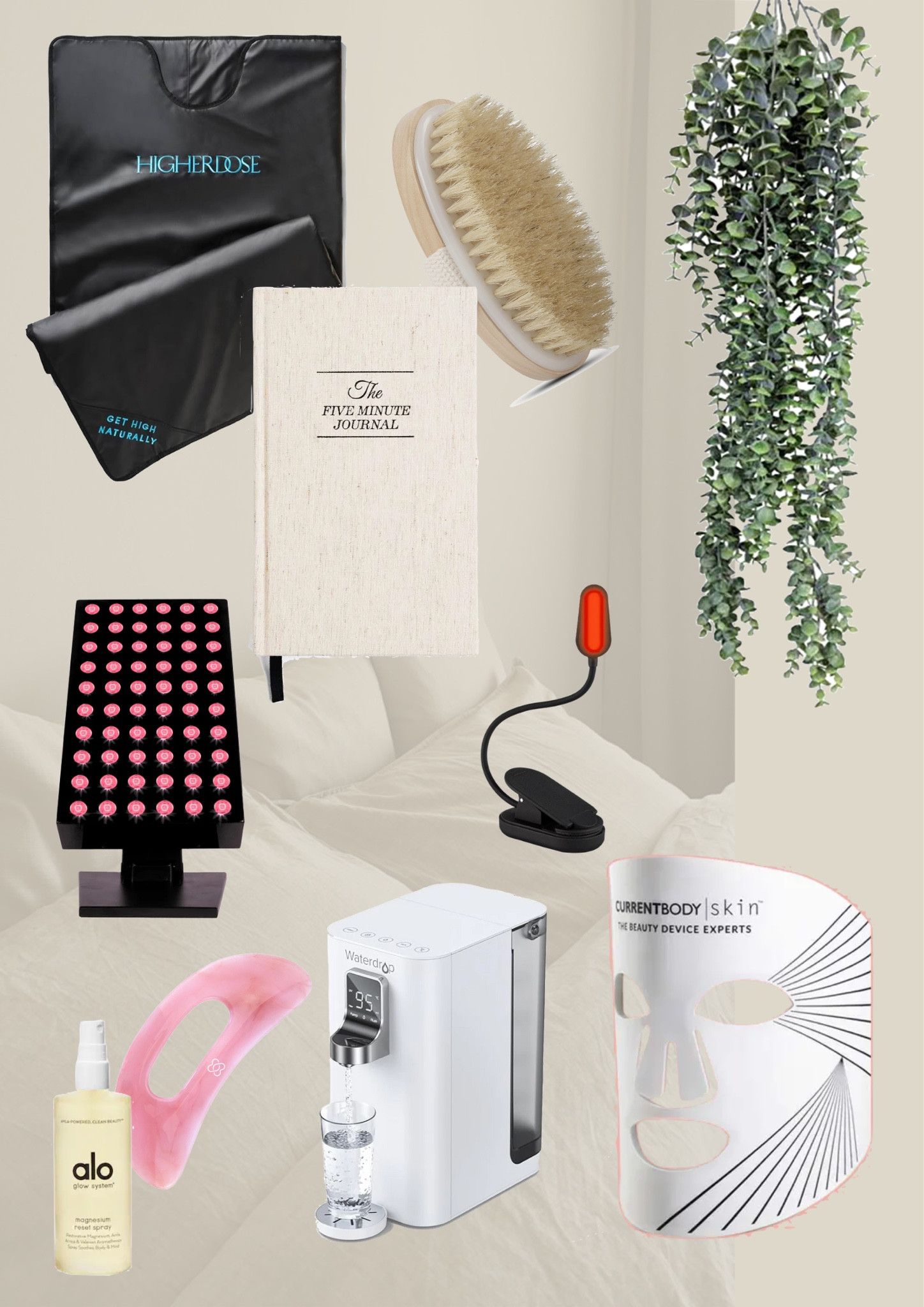 Vlog Links
Wellness devices that I use for longevity 

All of these items I mention in my latest vlog. The 10 wellness devices that I believe upgrade my health and longevity. 

I’ve linked mostly exact items, if not I have linked alternatives for you. 

There’s red light therapy, contrast therapy, all over body brushing and a natural way by hanging eucalyptus in the shower 

#LTKhome #LTKbeauty #LTKuk