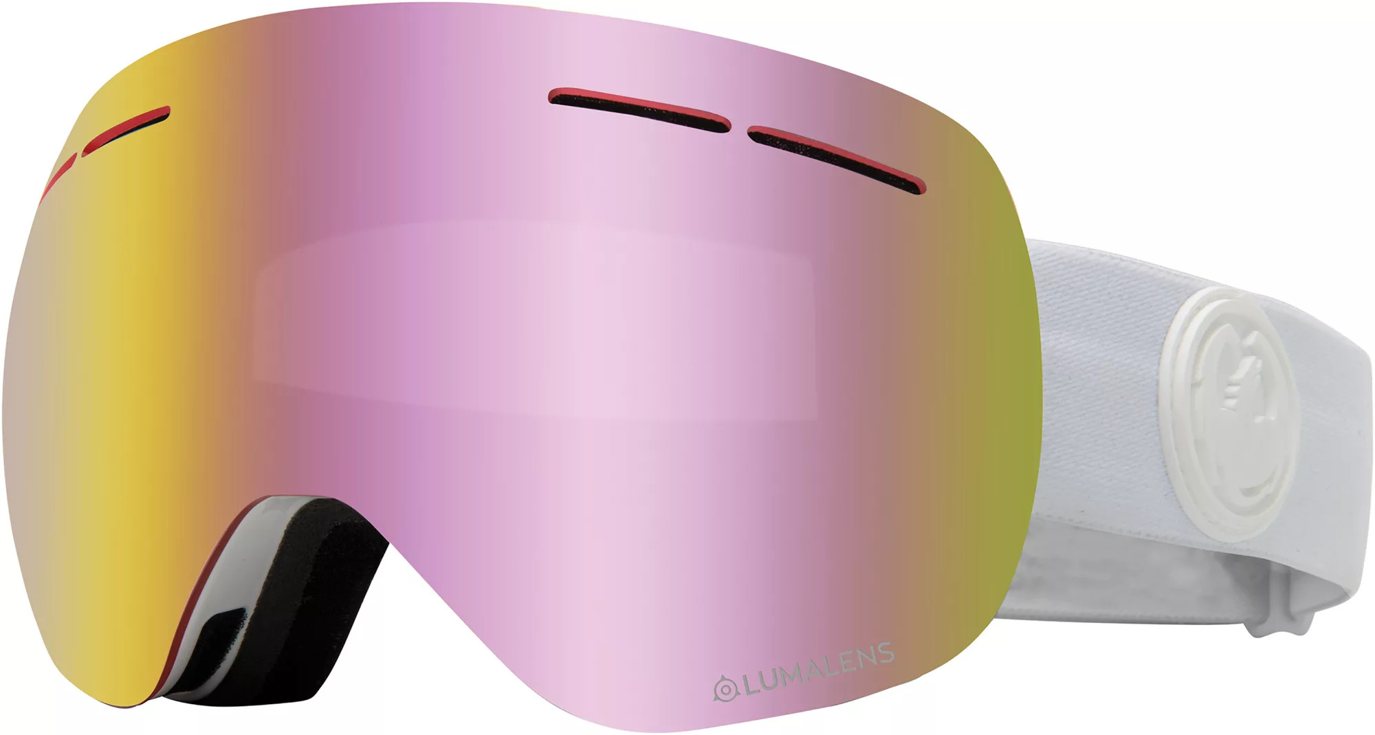 Dragon Unisex X1s Snow Goggles, Whiteout/llpinkion | DICK'S Sporting Goods