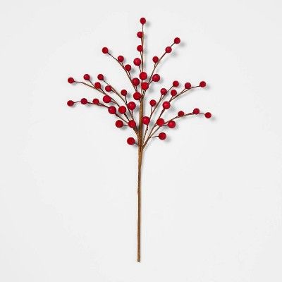 Red Berries Natural Stem Pick - Wondershop™ | Target