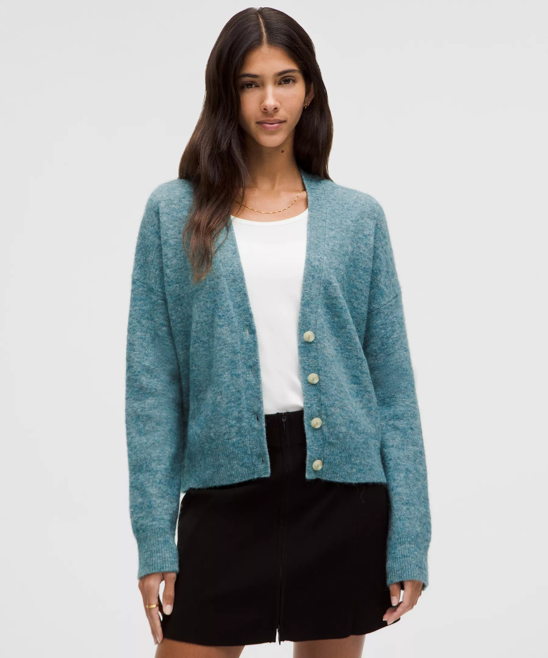 Women's Alpaca Wool-Blend Cardigan Sweater | Lululemon (US)