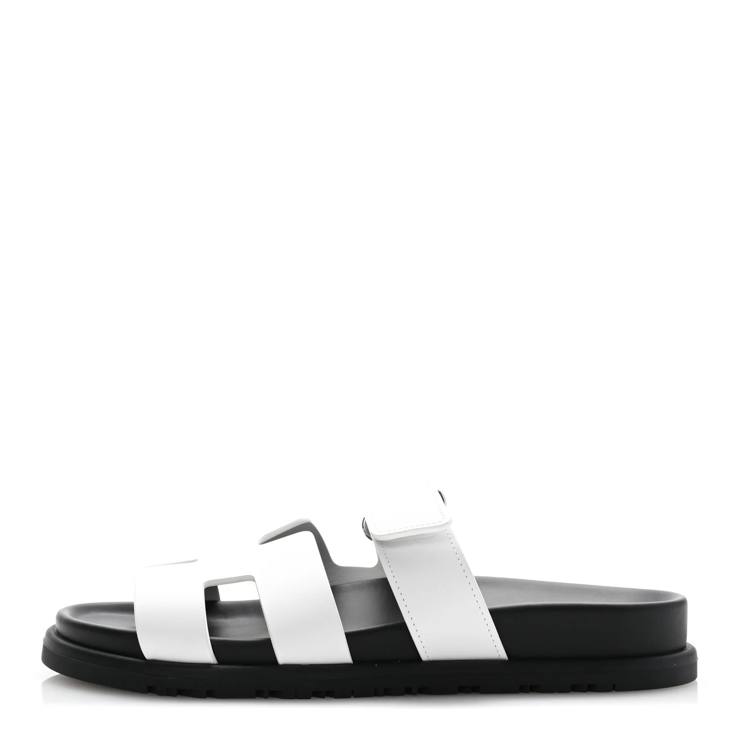 Calfskin Womens Chypre Sandals 36 White | FASHIONPHILE (US)