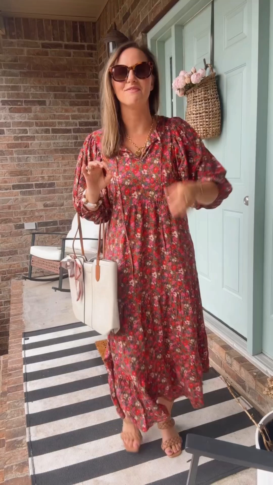 Love this fall floral dress from Amazon! So much so that this is my third print. I get the size medium. 

Its the perfect maxi dress for family photos, church dress, baby showers, any event. You can dress it up or down. It’s loose and flowy, which is great for any expecting mamas. Can wear it as a maternity dress and any day after baby!

#LTKootd #LTKWorkwear #LTKSeasonal