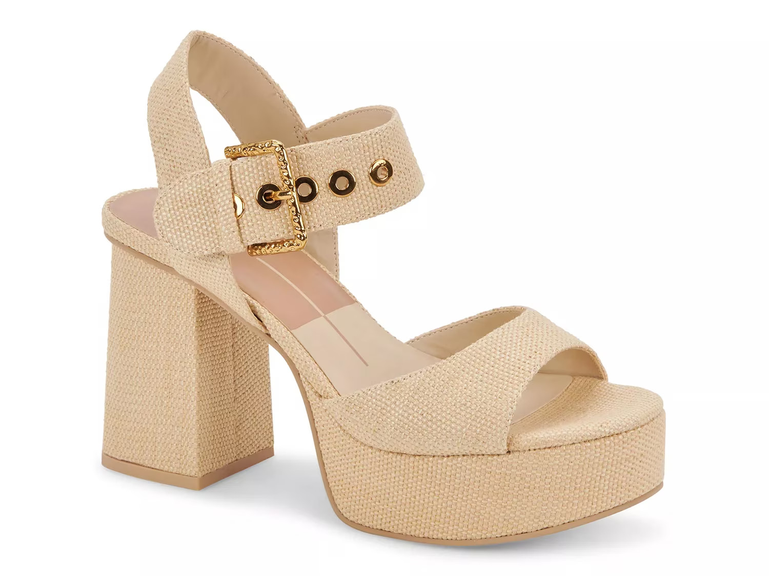 Dolce Vita Bobby Platform Sandal | Women's | Off White | Size 7.5 | Sandals | Ankle Strap | Block |  | DSW