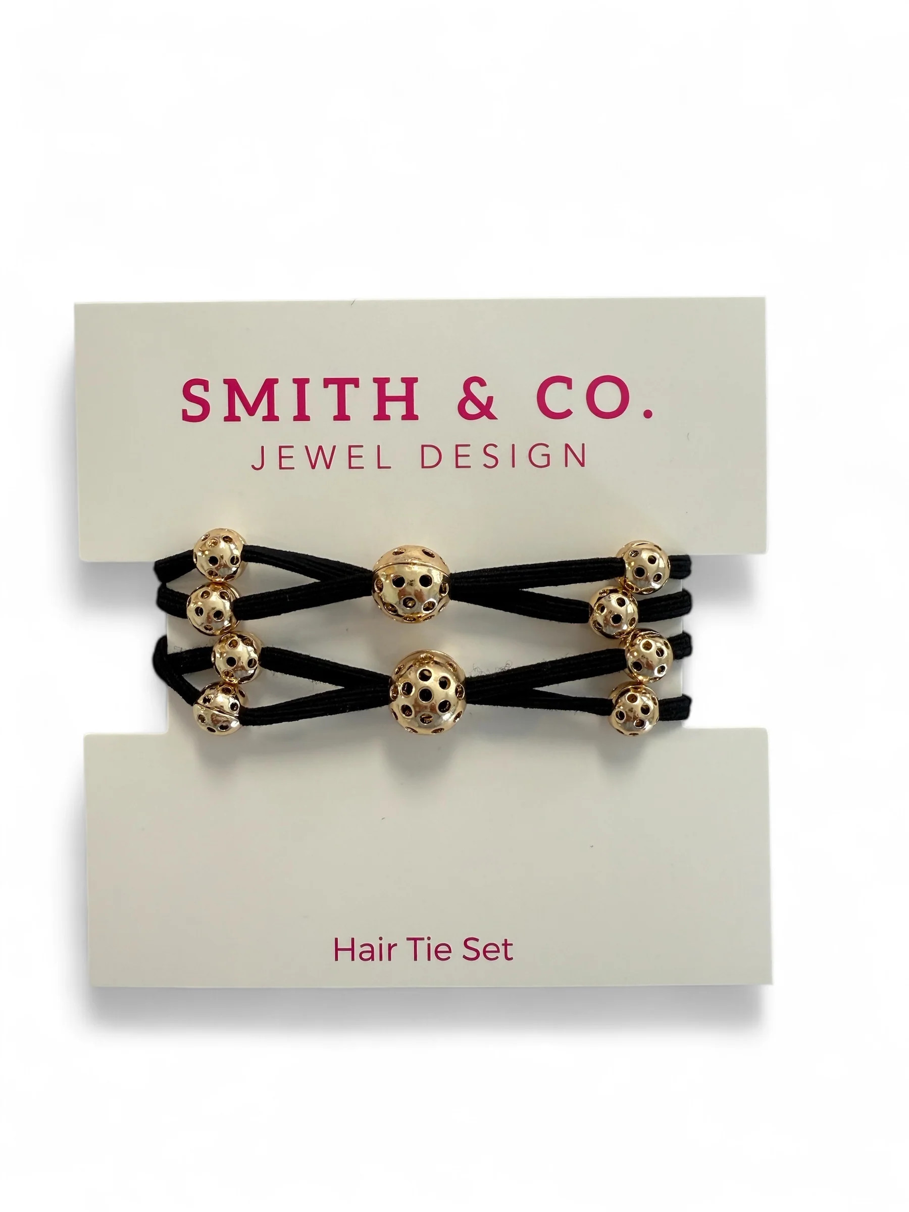Baller Band Hair Tie Set - Black | Smith and Co. Jewel Design