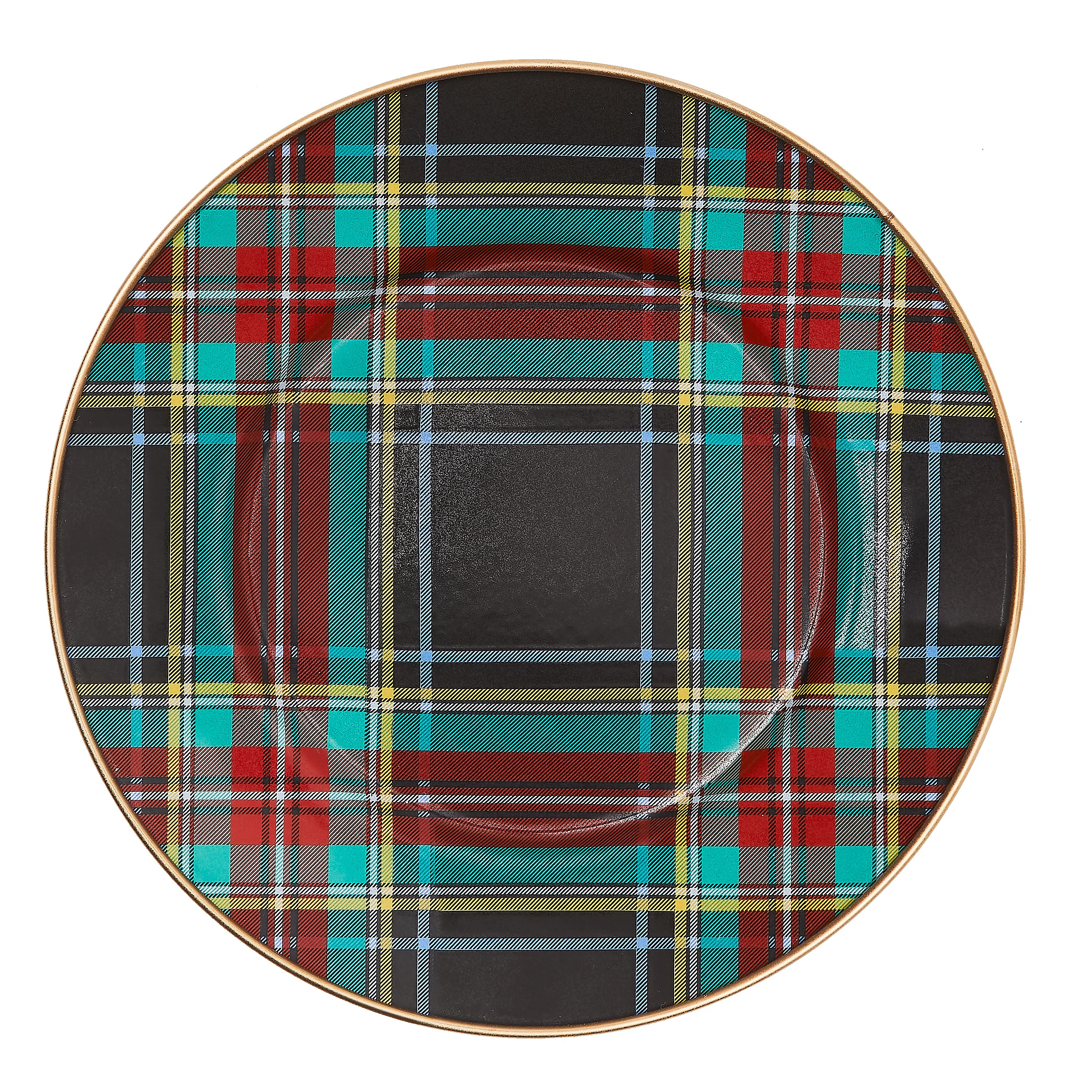 Tartan Black Salad/Dessert Plate | Wayfair North America