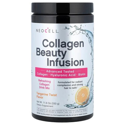 NeoCell, Collagen Beauty Infusion Drink Mix, Tangerine Twist, 11.6 oz (330 g) | iHerb