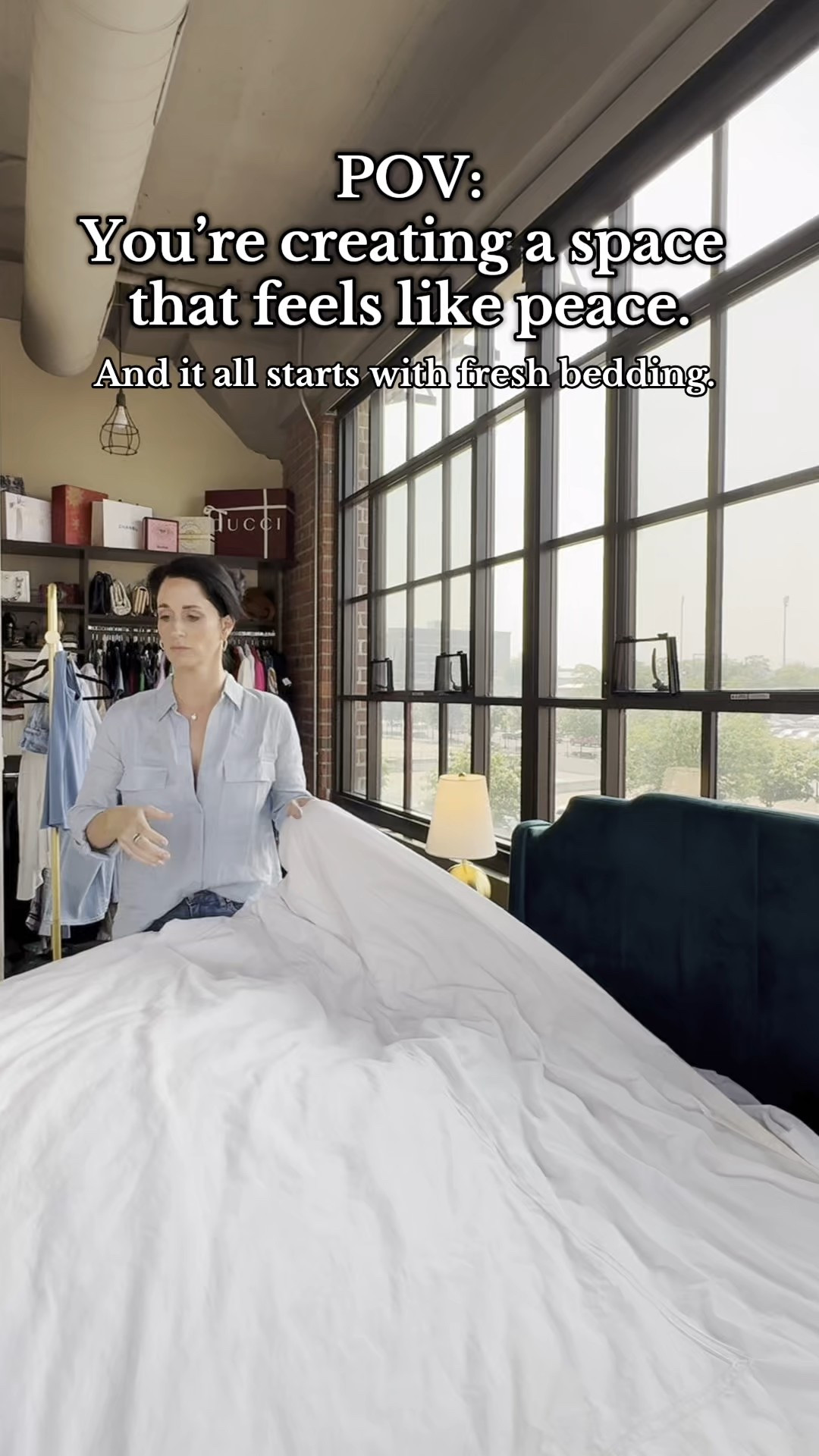 Fluffed, folded, and feeling brand new.
A fresh bedding reset can do more than change your room—it can change your mood. 
There’s something sacred about spaces that hold you while you heal and grow.

#LTKHome