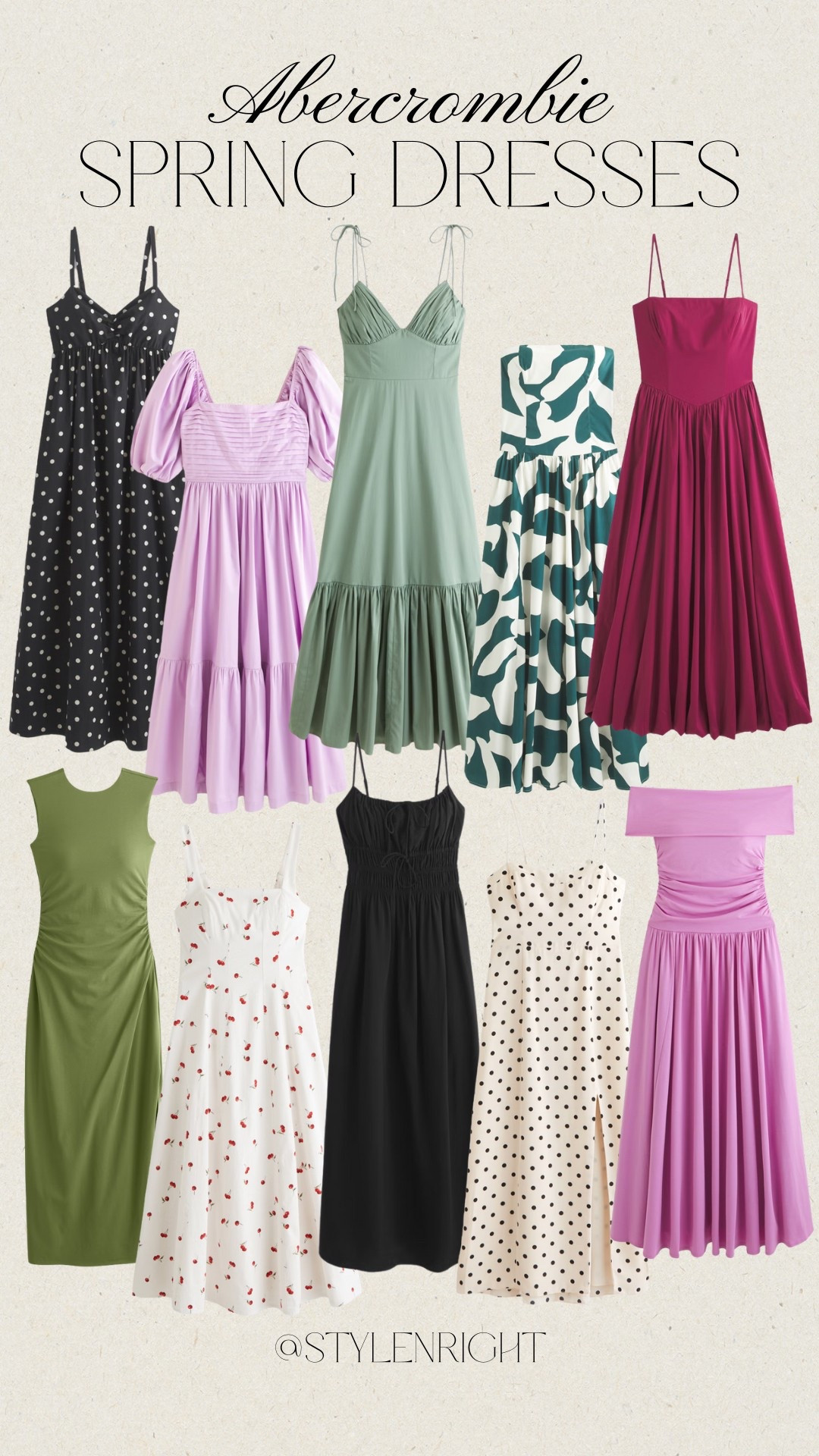 Abercrombie spring dresses!!

Women’s fashion, spring fashion, spring style, spring outfits, spring outfit inspo, spring dress, spring maxi dress, spring midi dress, maxi dress, midi dress, outfit inspo, trendy fashion, chic style 



#LTKStyleTip #LTKSeasonal #LTKOver40