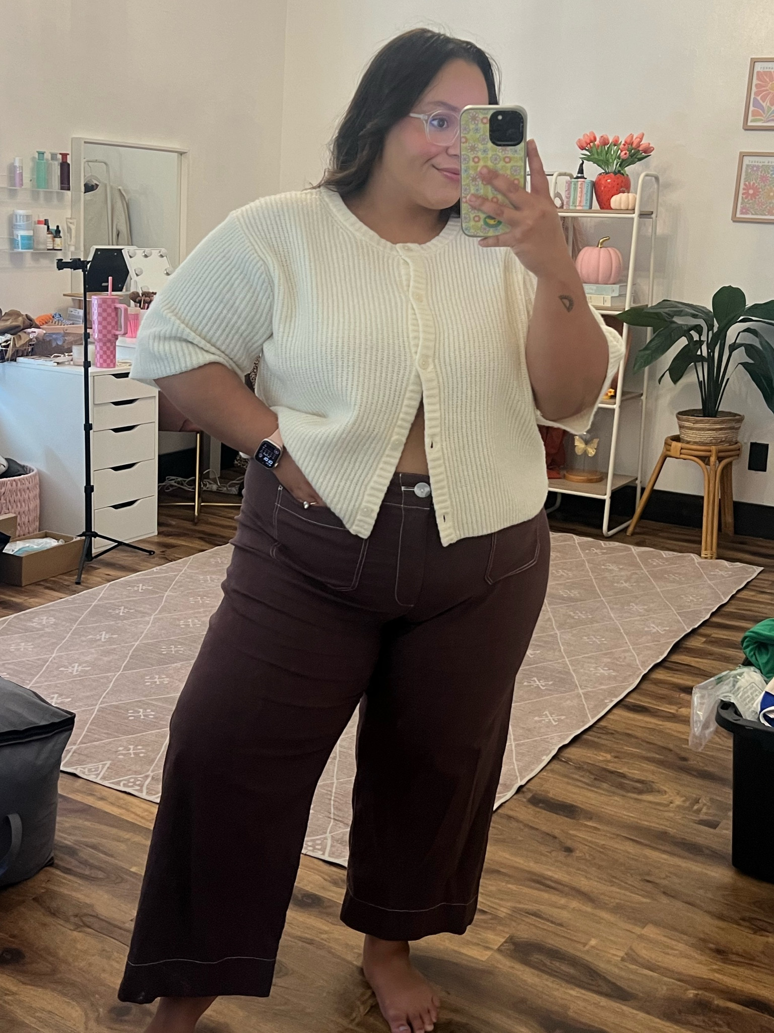 Fall outfit Inspo on a size 16 
Top Aerie - XL
Pants Anthropologie- 16

#LTKPlusSize #LTKMidsize #LTKStyleTip