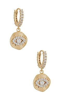 Joy Dravecky Jewelry Daydreamer Huggies in Clear from Revolve.com | Revolve Clothing (Global)