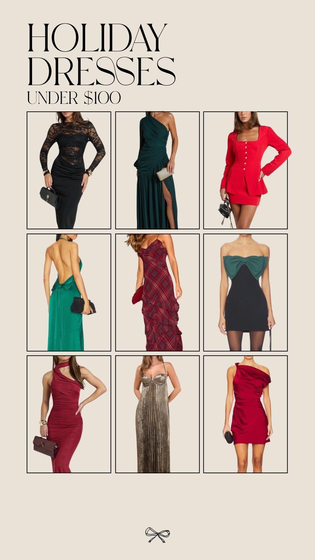 Holiday dress options under $100

#LTKootd #LTKHoliday