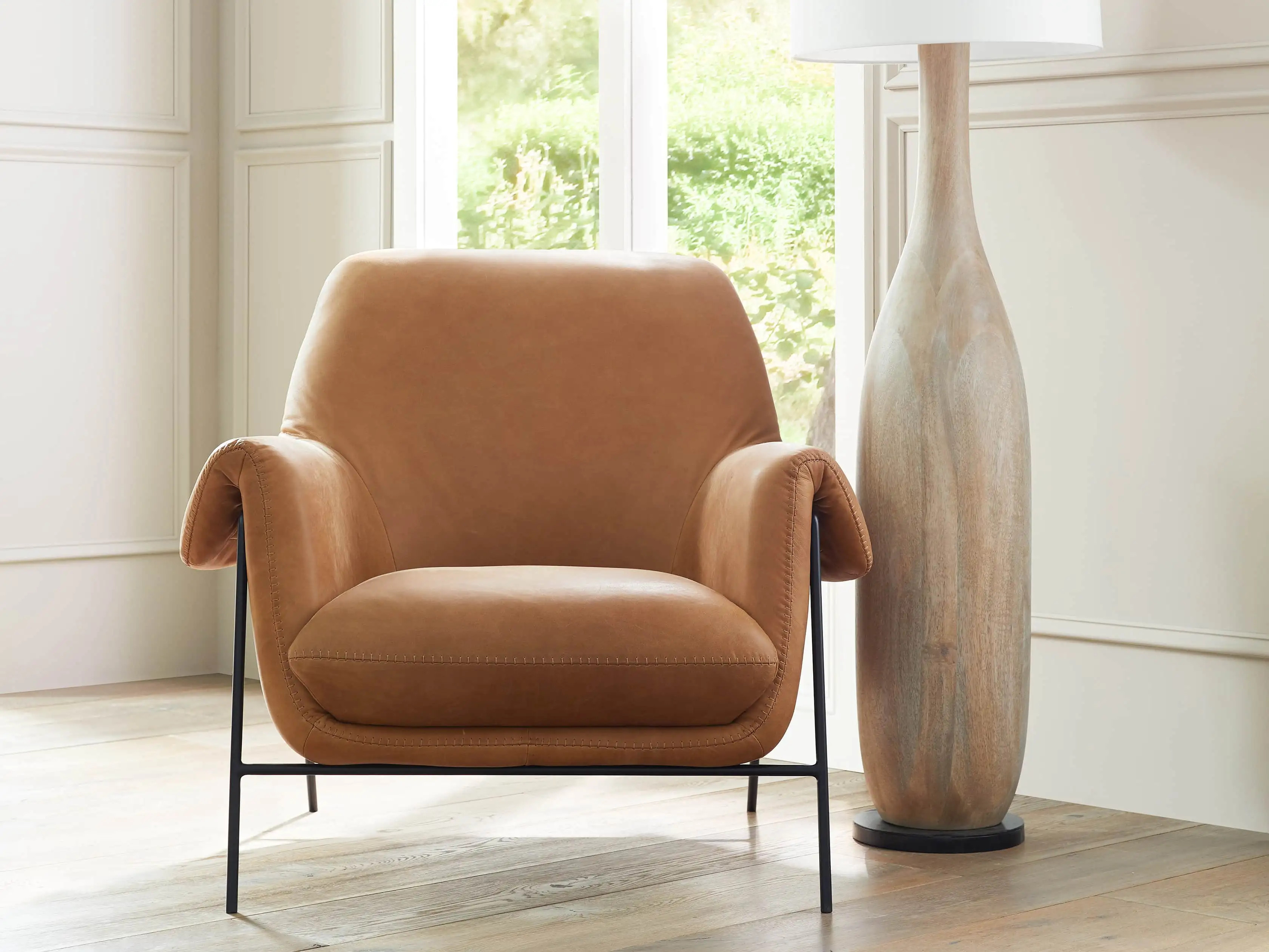 Engles Leather Chair | Arhaus