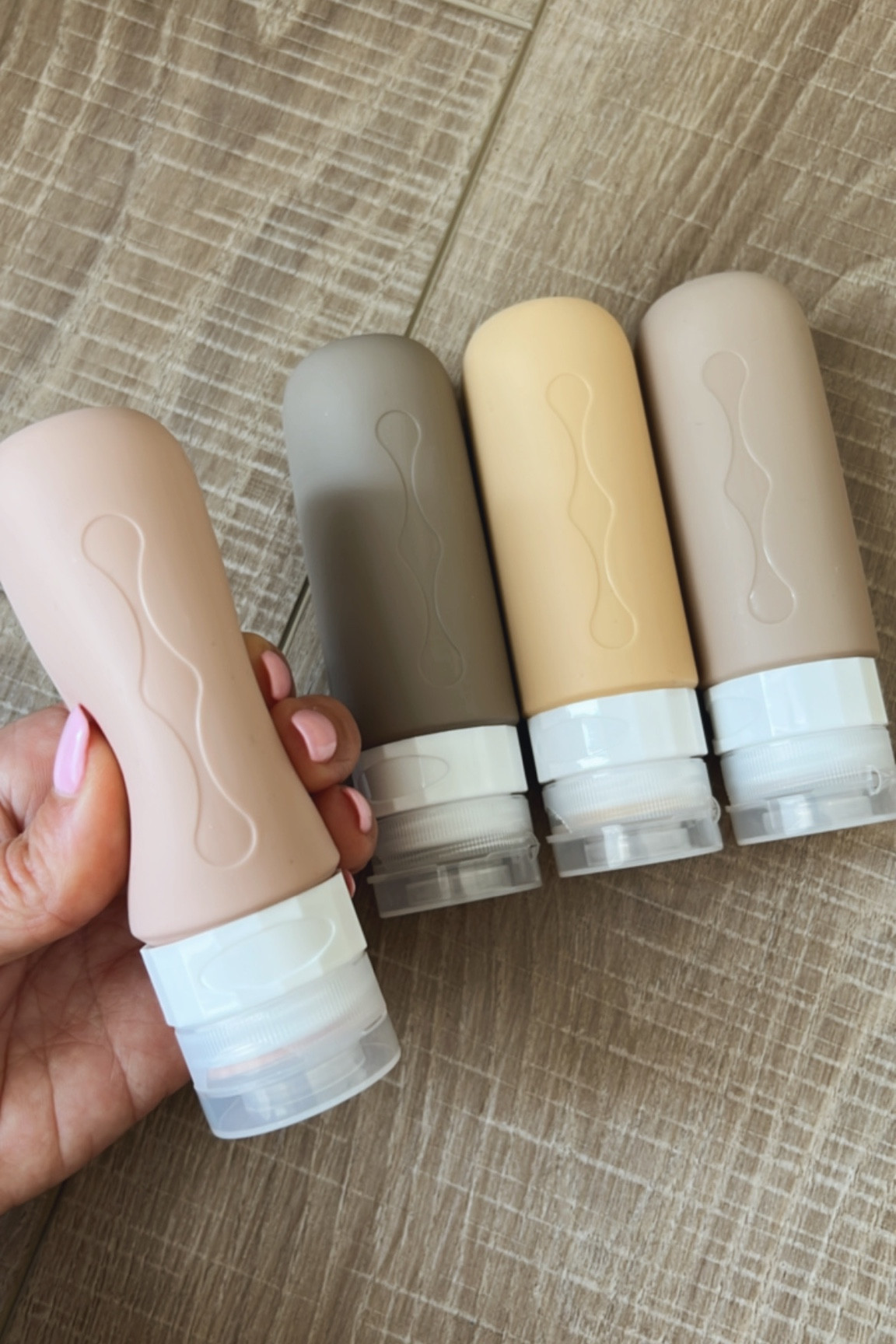 This travel size silicone set of 4 travel bottles is an Amazon travel favorite  

#LTKtravel #LTKunder50 #LTKFind