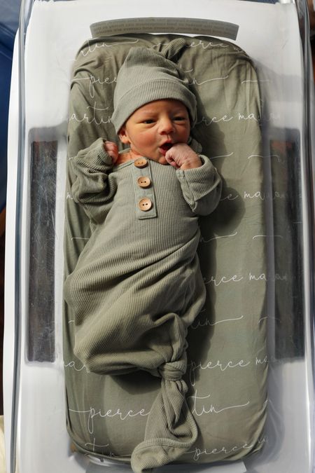 Newborn hospital outfit #newborn 

#LTKkids #LTKbaby