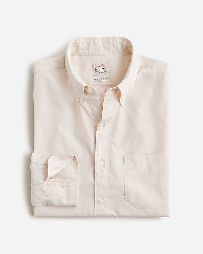 Secret Wash cotton poplin shirt | J. Crew US