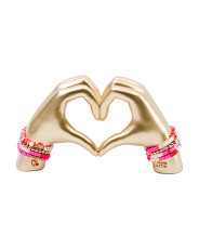 Love Hand Gesture With Bracelets Decor | Valentine's Day | Marshalls | Marshalls