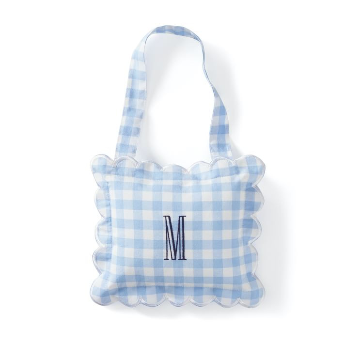 Gingham Hanging Door Pillow | Mark and Graham