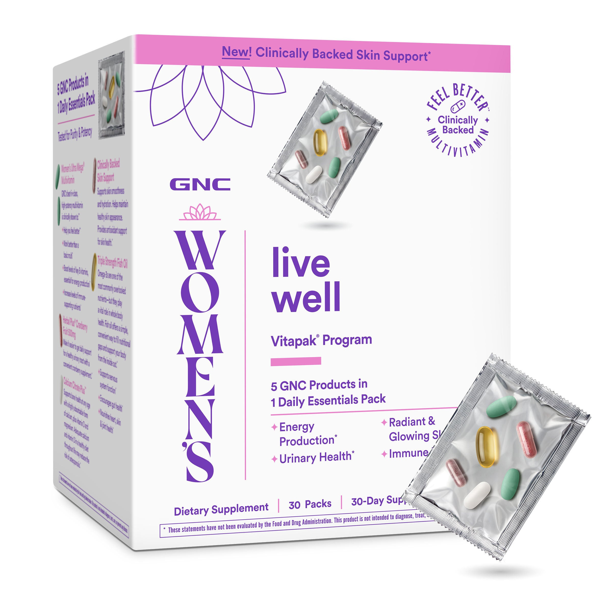 Live Well Vitapak Program V2 (1 Month Supply) | GNC