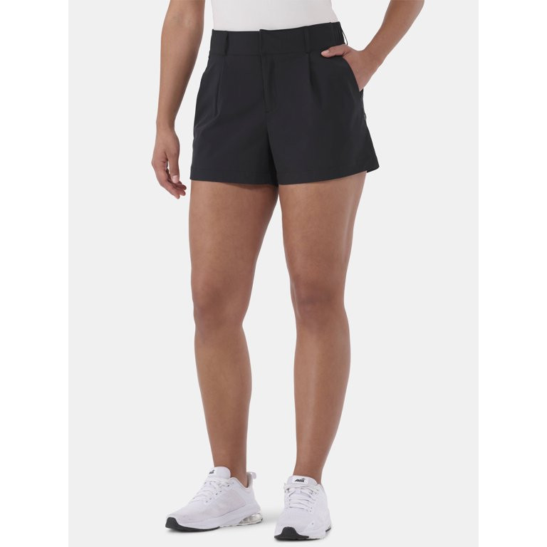 Avia Women's FeatherStretch Trouser Shorts, Sizes XS-XXXL | Walmart (US)