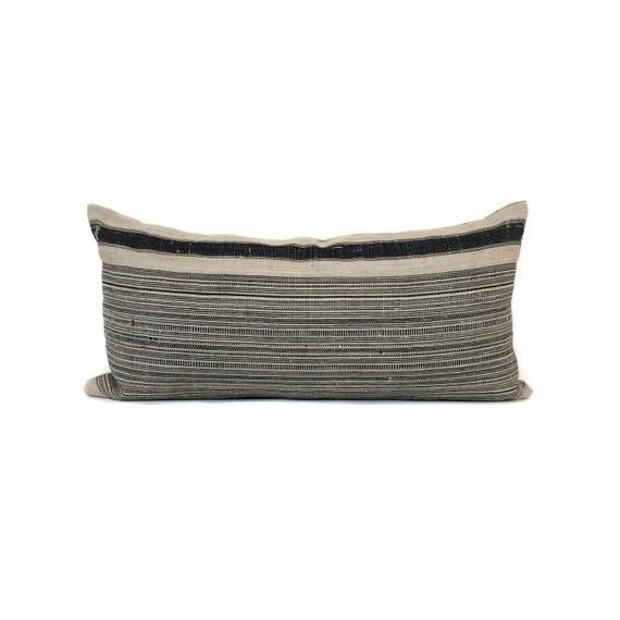 Vintage Hmong Stripe Pillow Cover | No276 , Throw Pillows Pillow Covers | Etsy (US)