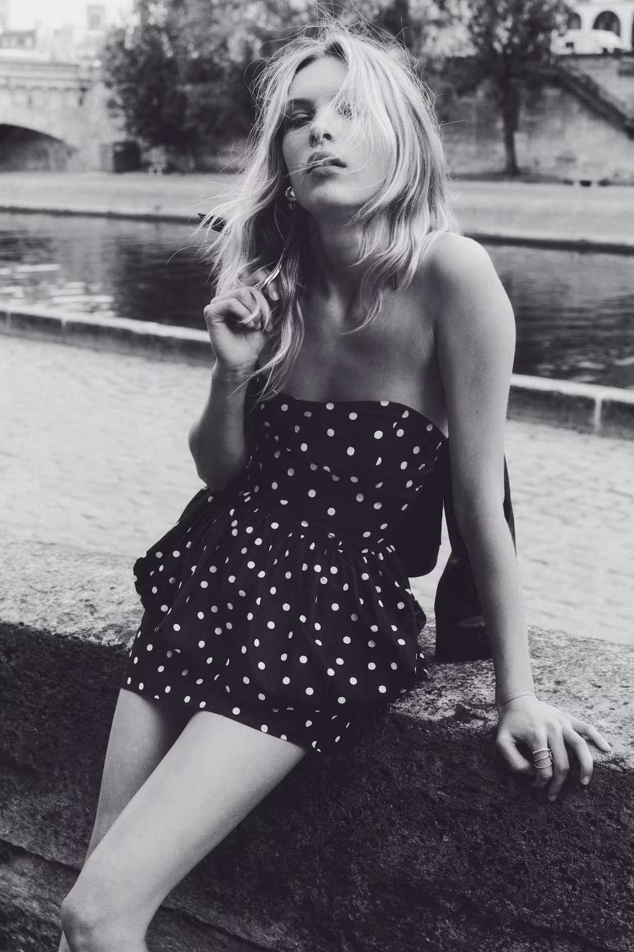 BANDEAUJURK MET PEPLUM | H&M (DE, AT, CH, NL, FI)