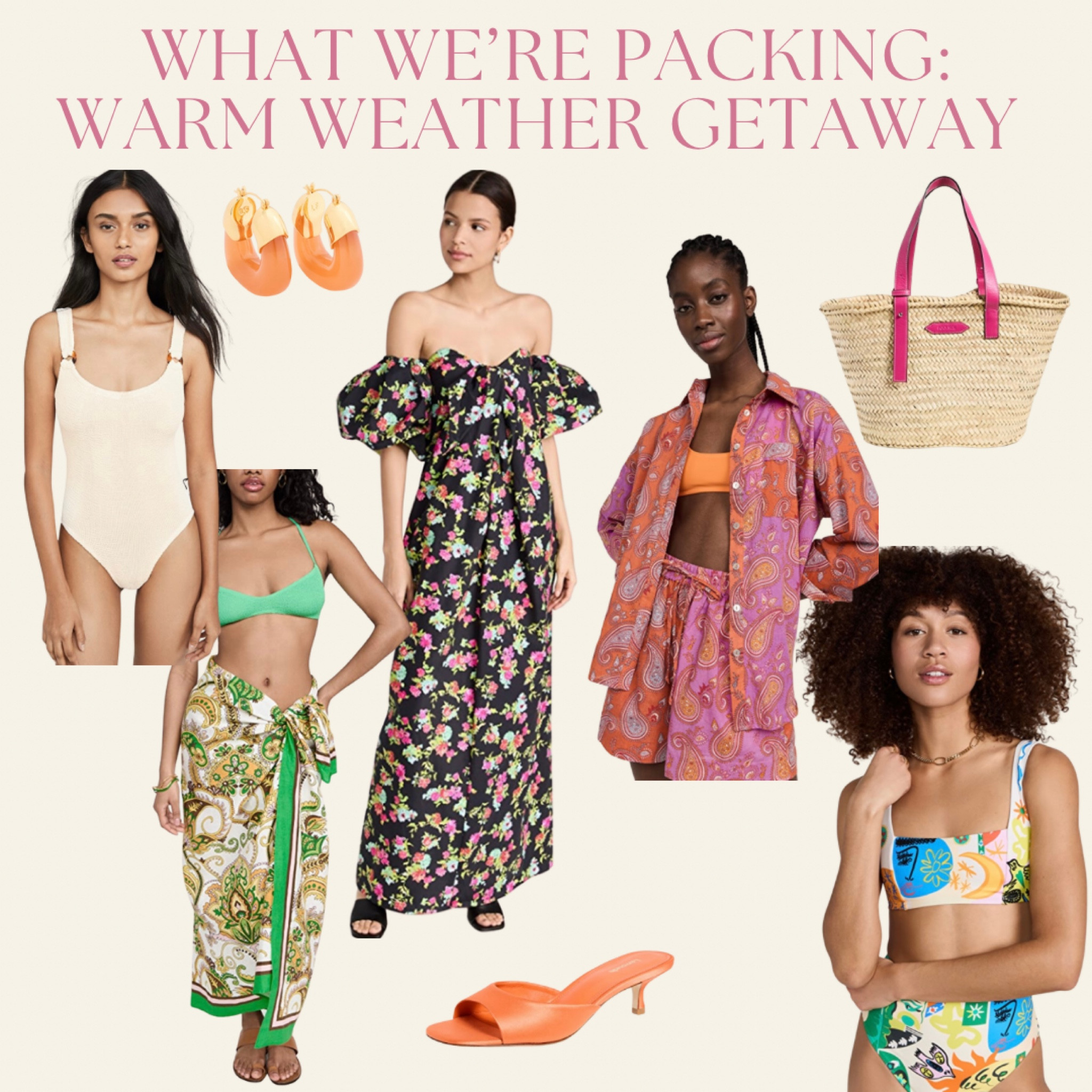 What We’re Packing: Warm Weather Getaway
Shopbop

#LTKSeasonal #LTKtravel #LTKstyletip