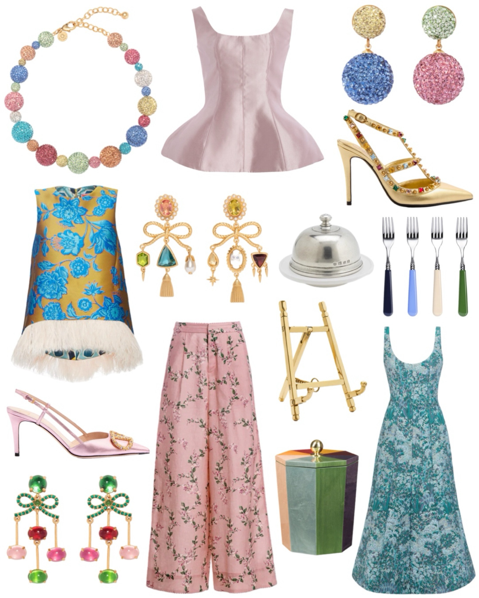 Holiday gift ideas. ❤️ Love these statement earrings, home gift ideas and designer dresses, designer tops, and outfit finds. Perfect for holiday parties and beyond. ✨ 

#LTKSeasonal #LTKGiftGuide #LTKHoliday