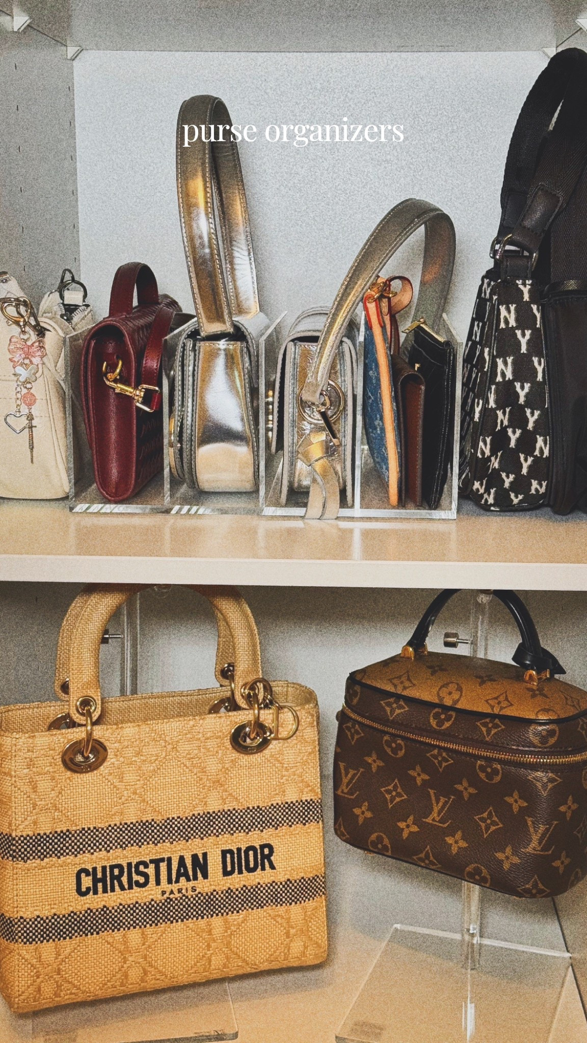 Handbag Displays for a boutique closet feel ✨

#LTKFindsUnder100 #LTKStyleTip #LTKHome