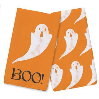 Orange BOO Ghost Tea Towel Set By Designs Direct | 16" x 25" | Michaels® | Michaels Stores