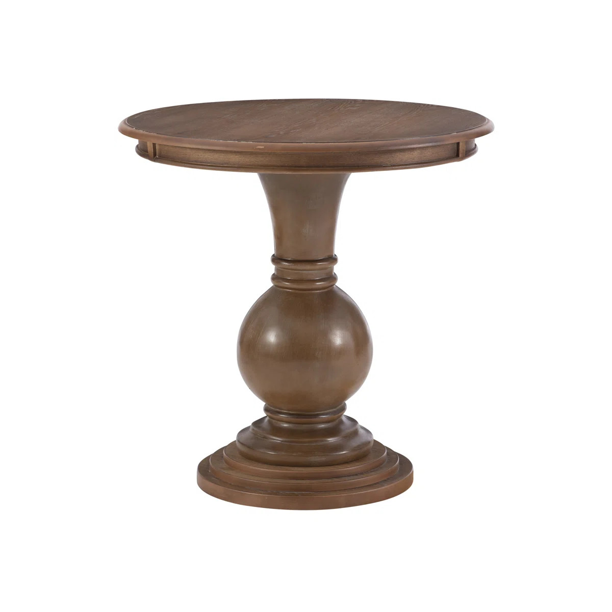 Knight 26” Round Pedestal End Table | Wayfair North America