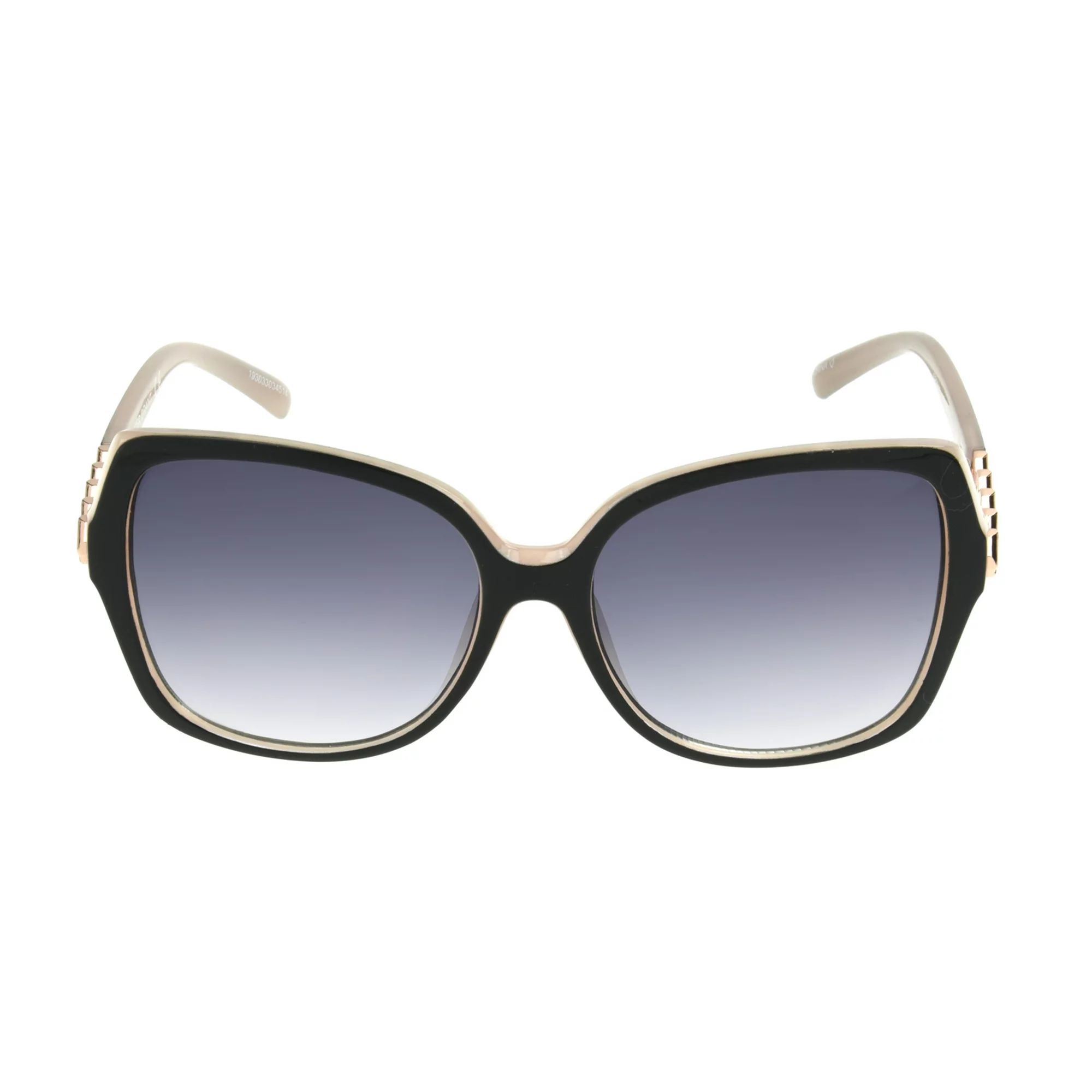 Foster Grant Women's Black Square Sunglasses J03 | Walmart (US)