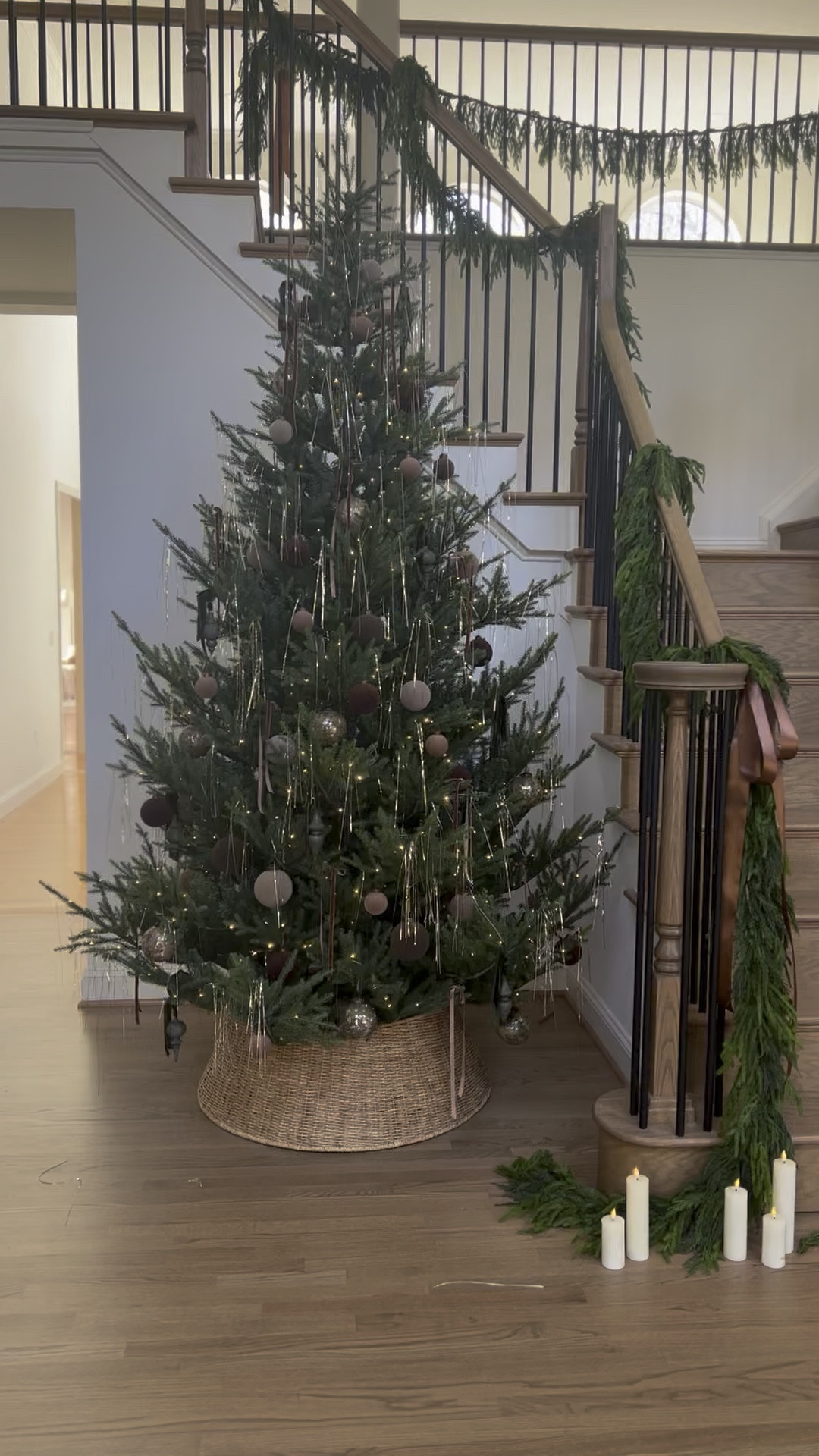 Neutral Christmas tree decor! Love mixing long tail bows and tinsel for this tree look. The best tree collar that’s affordable and storage friendly!

#LTKHoliday #LTKSaleAlert #LTKWatchNow