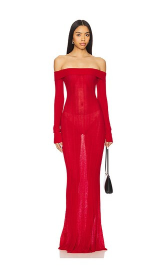 Anastasia Maxi Dress in Red | Revolve Clothing (Global)