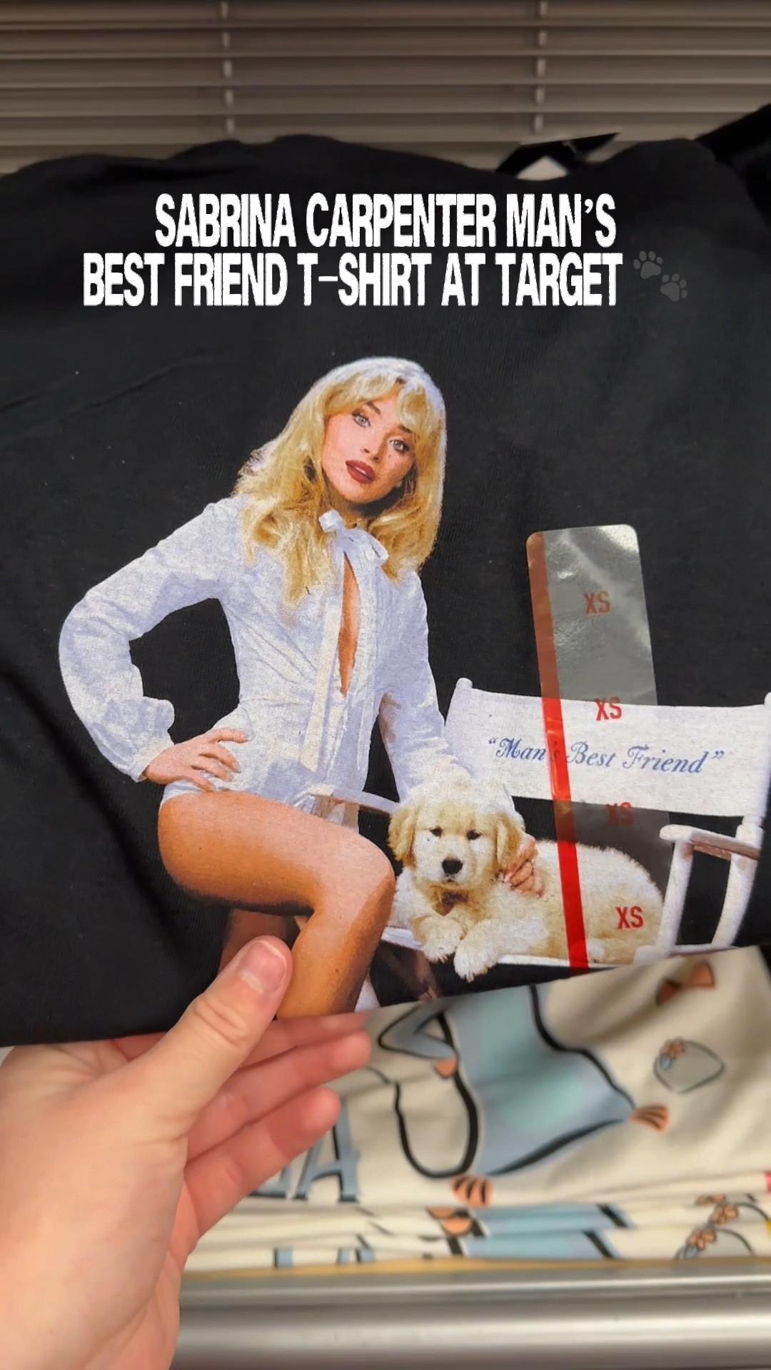 Sabrina Carpenter Man’s Best Friend T-Shirt at Target 🐾

#LTKgrwm #LTKSaleAlert #LTKootd