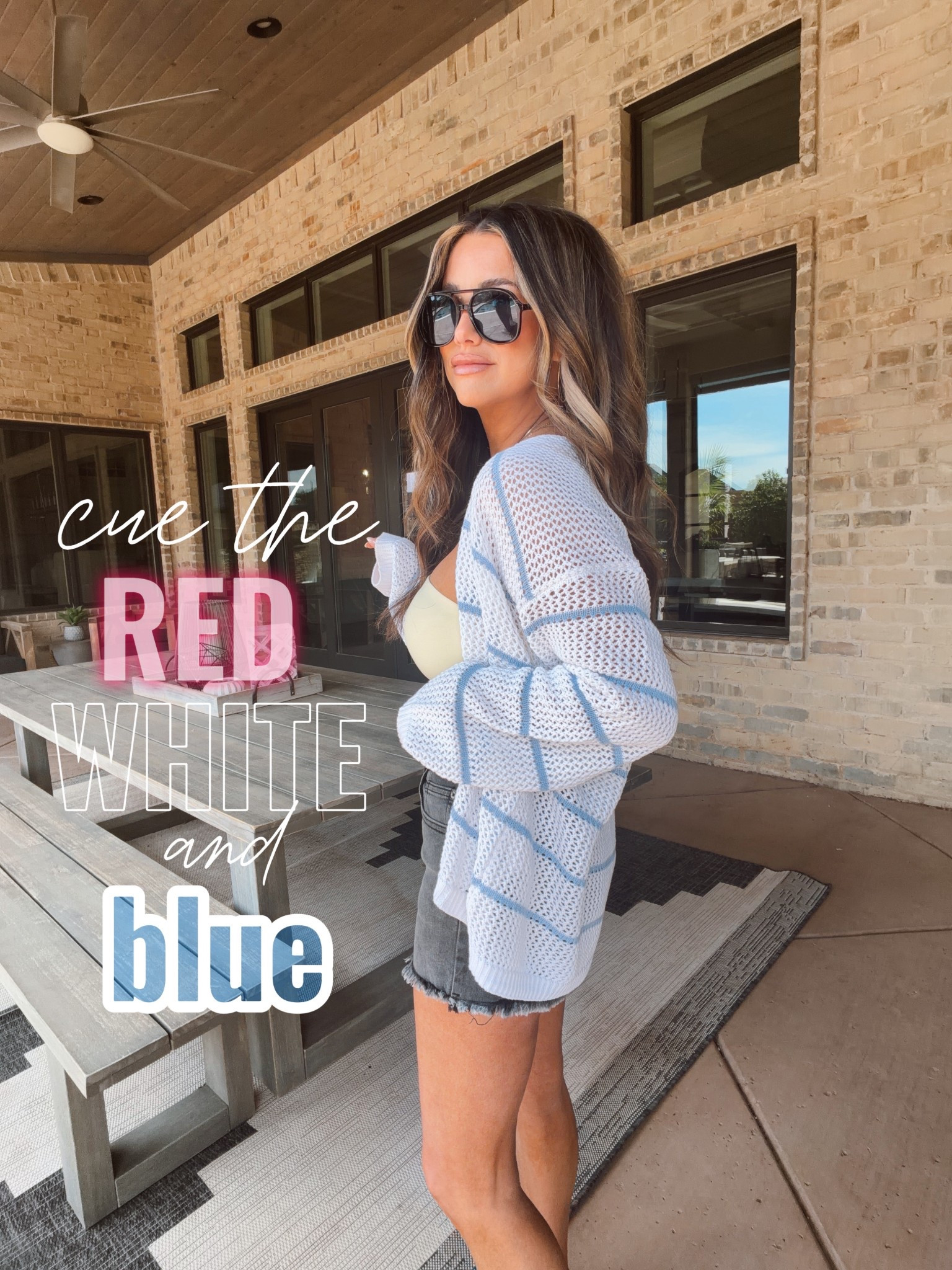 The cutest summer cardigan!  Use code Cristina for 25% offsite wide

#LTKootd #LTKgrwm #LTKSeasonal