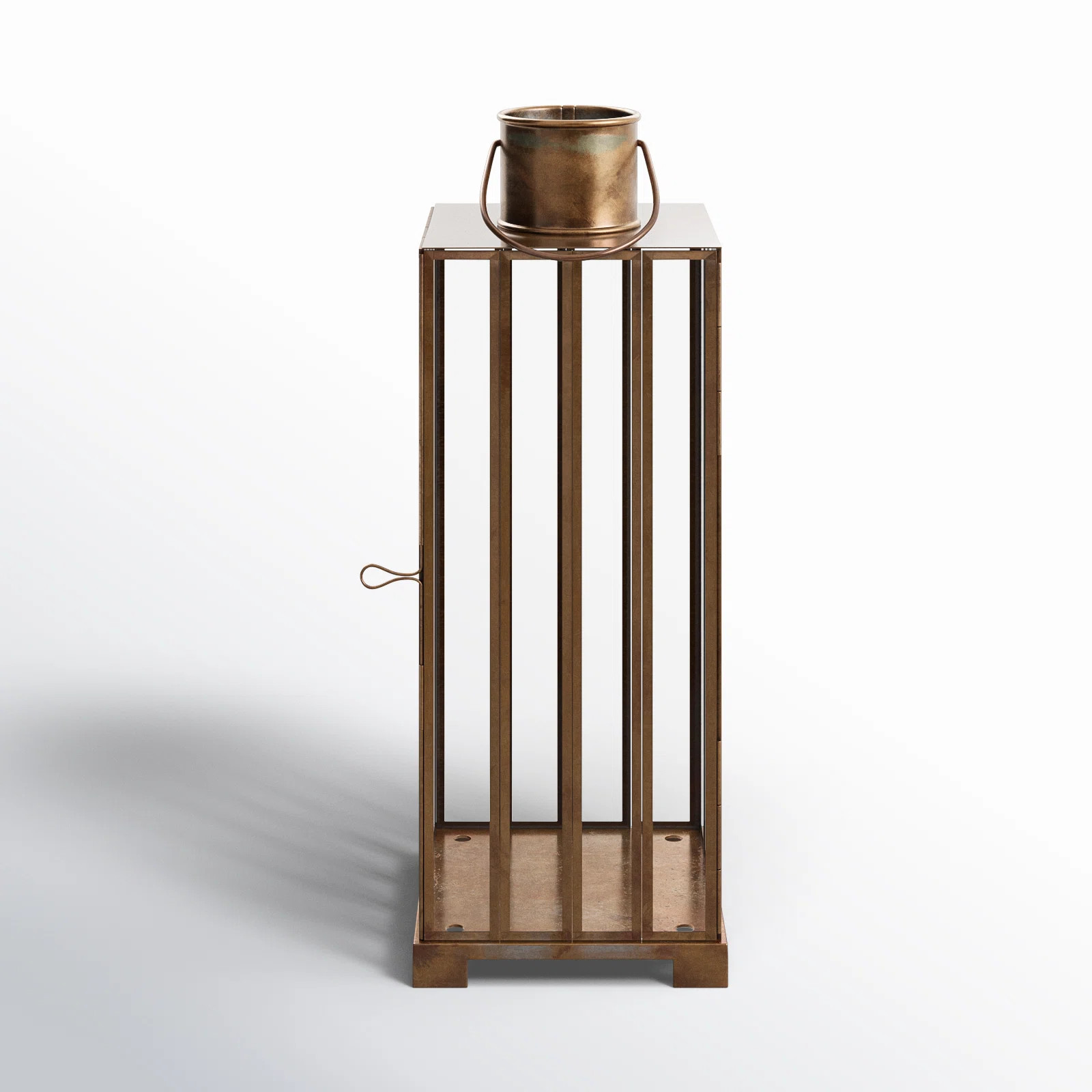 Gata Iron Floor Lantern | Wayfair North America